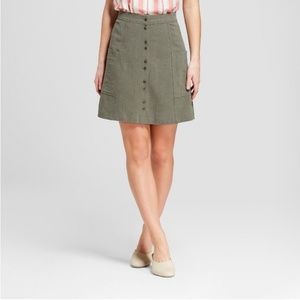 Universal Thread Olive Green Skirt Target